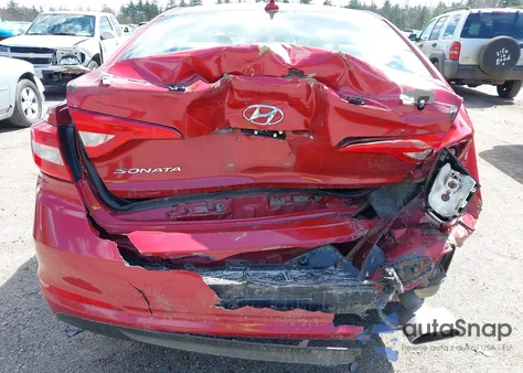 2017 Hyundai Sonata Se z USA, uszkodzony, nr VIN 5NPE24AF4HH442692